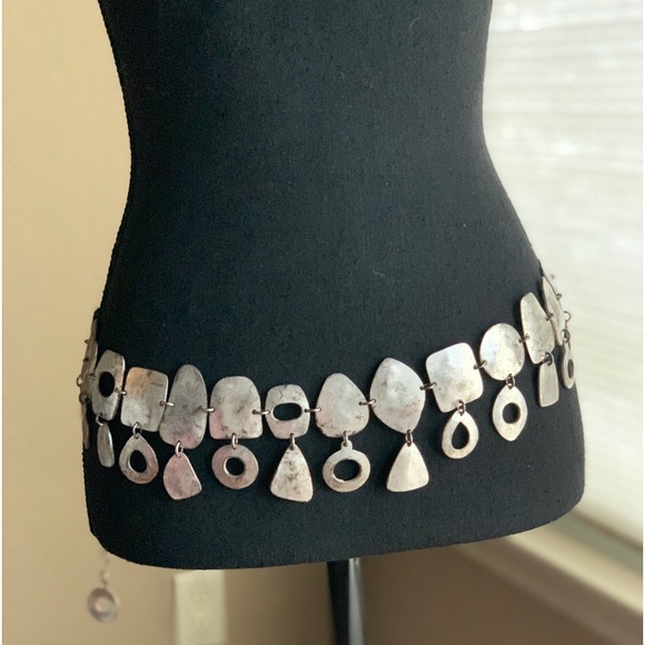 Source Unknown Accessories - Western Boho Metal Chain Belt